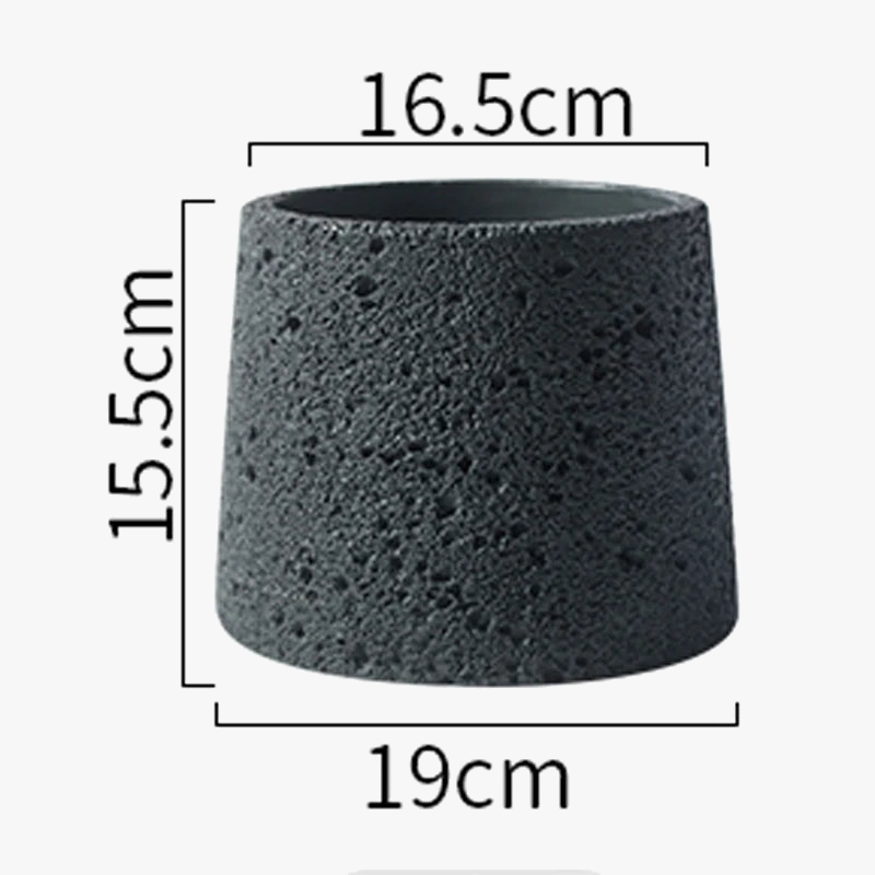 Silicone mold for flower pot creative moon pattern - view 7