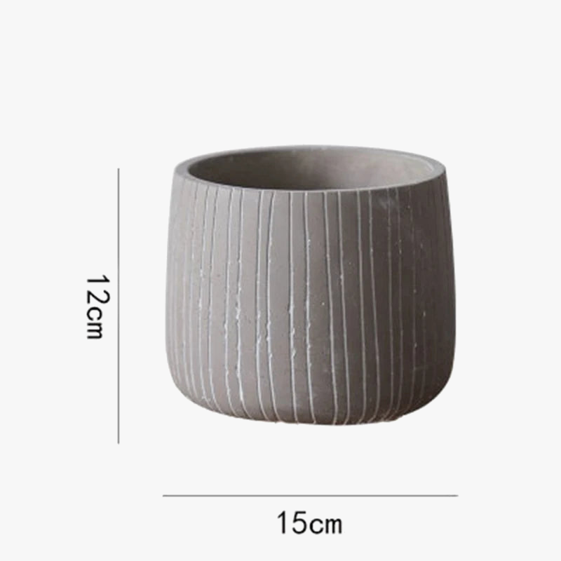 Silicone mould for striped flower pots - view 9