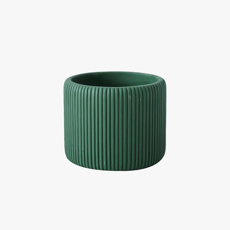 Scratch concrete and silicone flower pot mould - view 6