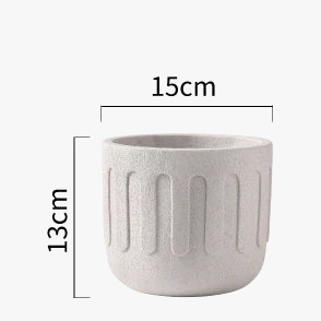 Creative silicone mould for concrete flower pot - view 6