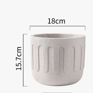 Creative silicone mould for concrete flower pot - view 8
