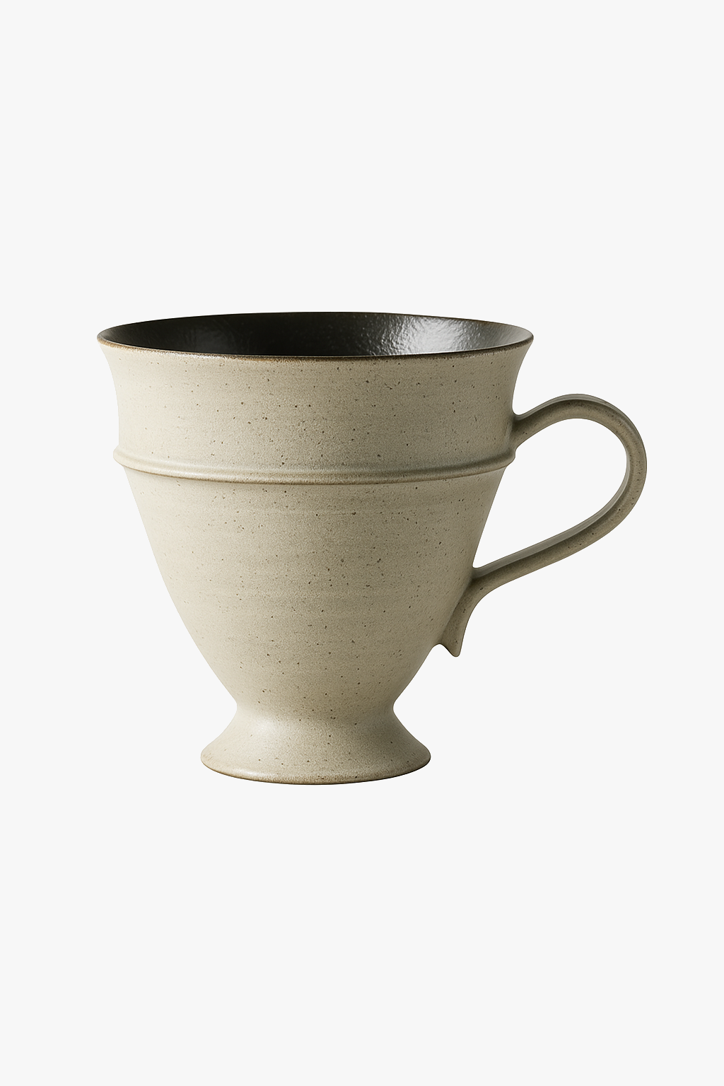 Ceramic mug handle style simple home office 330ml
