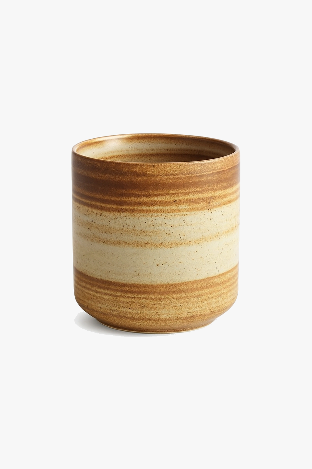 Ceramic mug raku Japanese artisanal vintage tea coffee