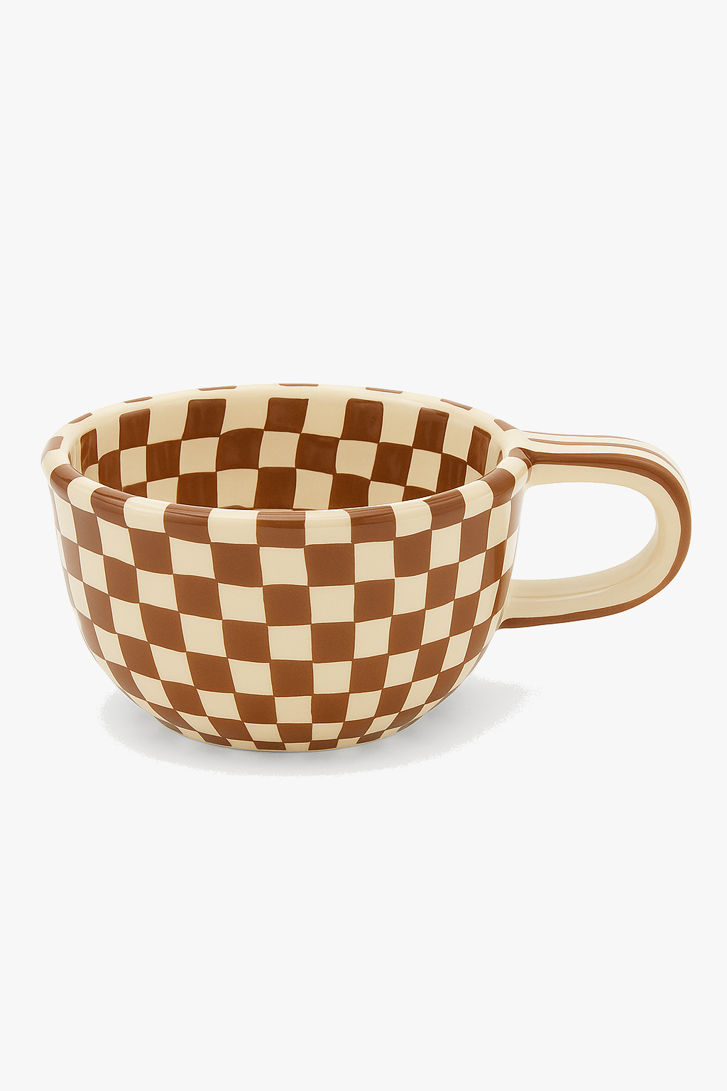 Mug ceramic coffee handle key wheel style workshop