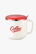 Mug coffee stainless 304 400ml waterproof lid modern