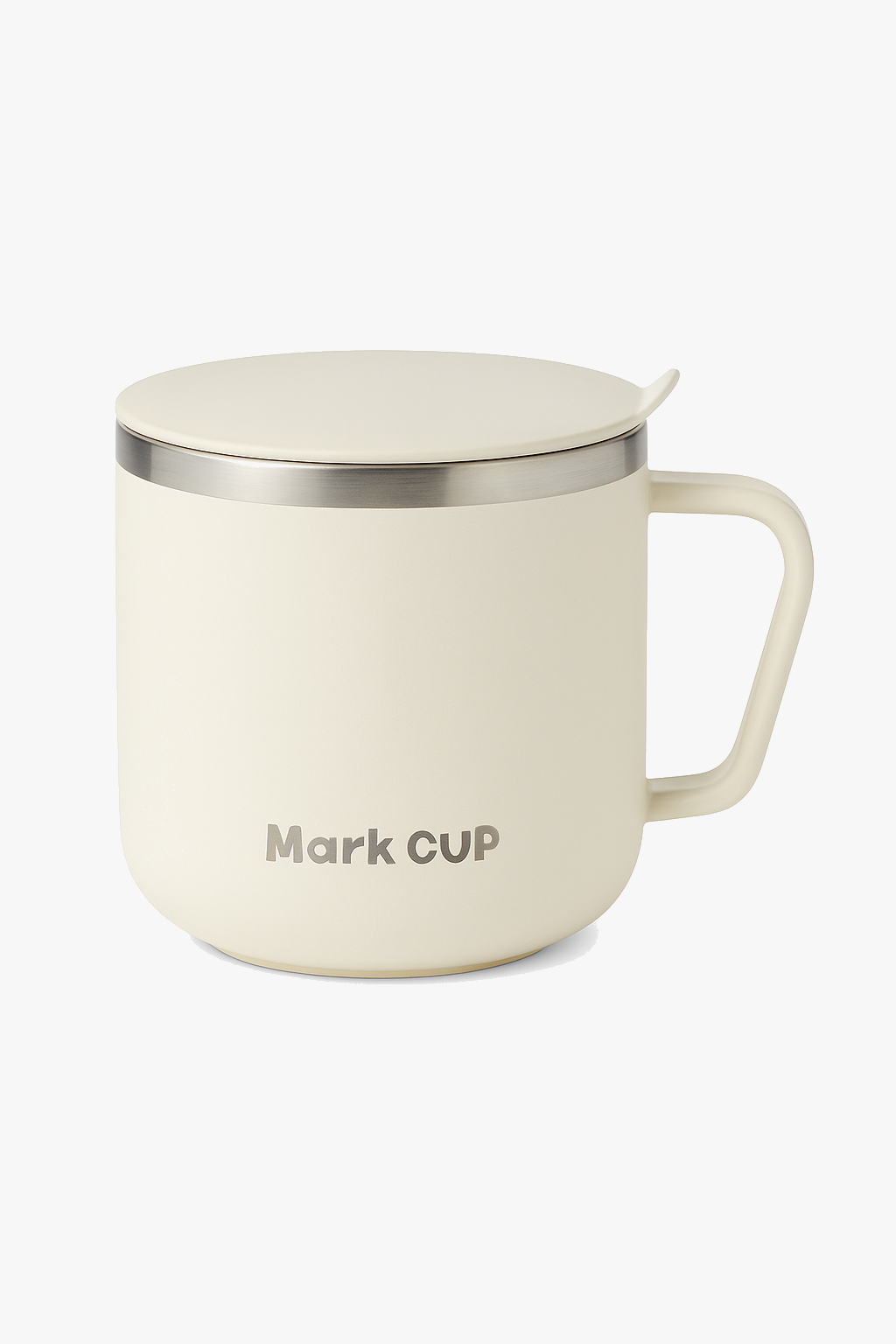 Stainless steel coffee mug 400ml waterproof with insulated lid