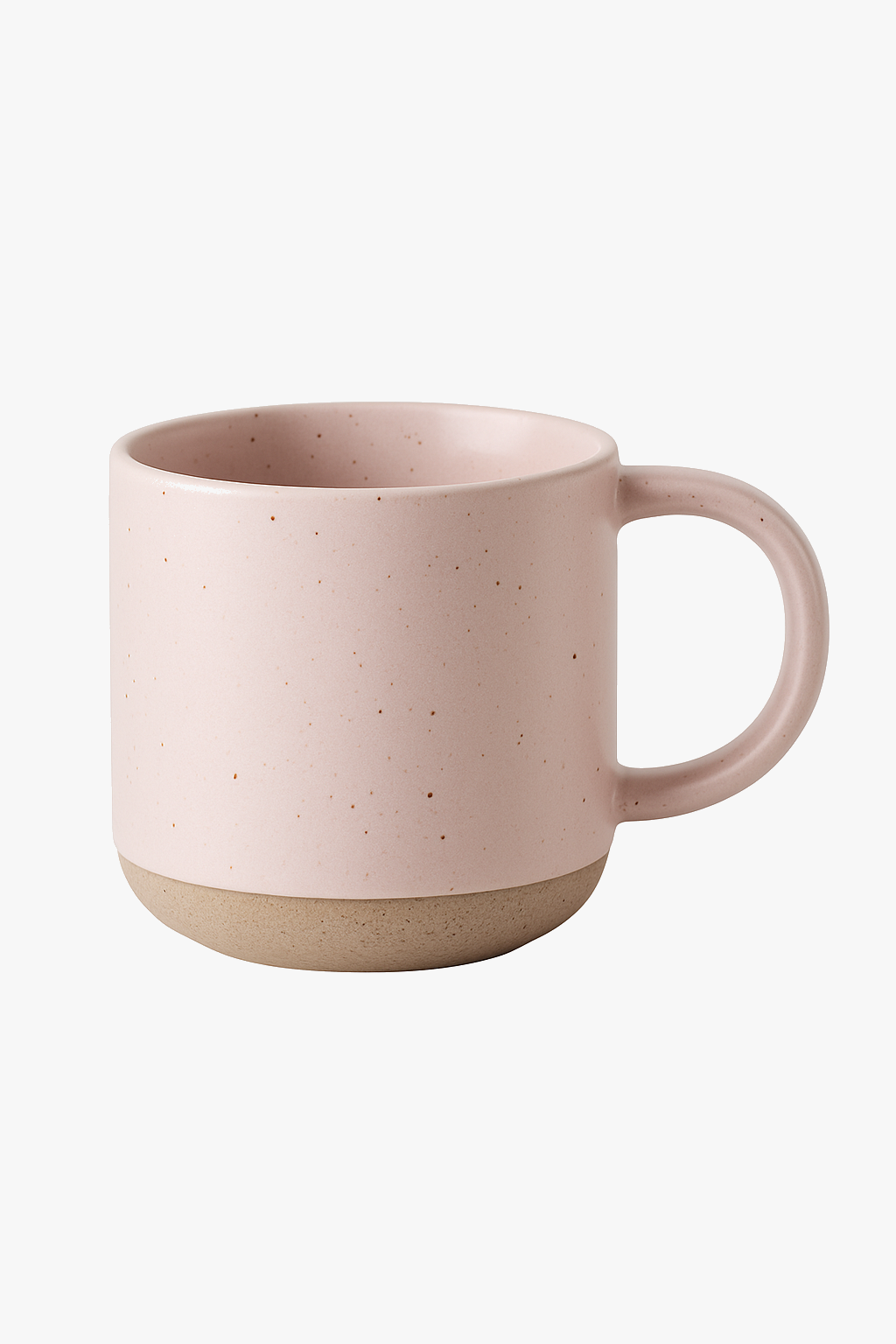 Mug coffee ceramic speckled retro style small format