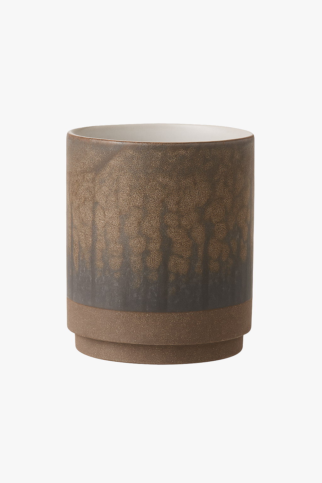 Vintage Chinese Ceramic Mug rustic style artisanal