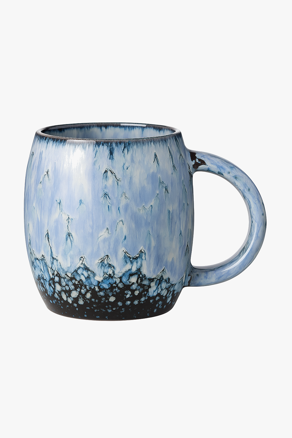 Japanese ceramic mug large capacity retro style couple