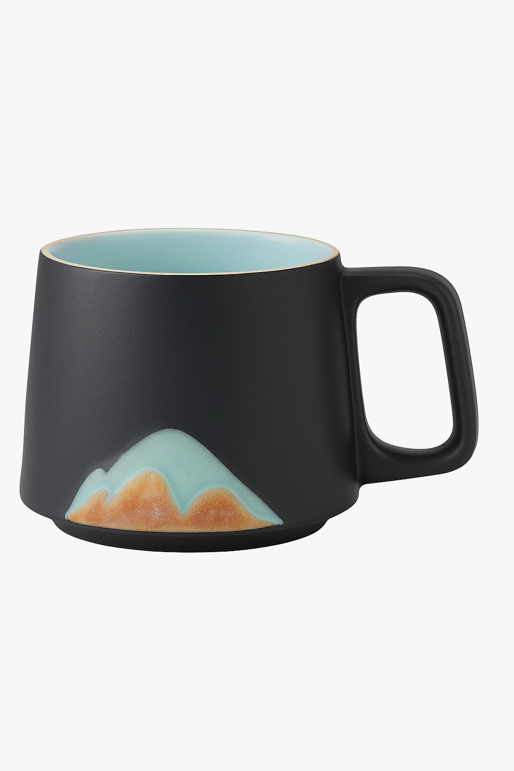 Craft ceramic mug elegant style 30cl
