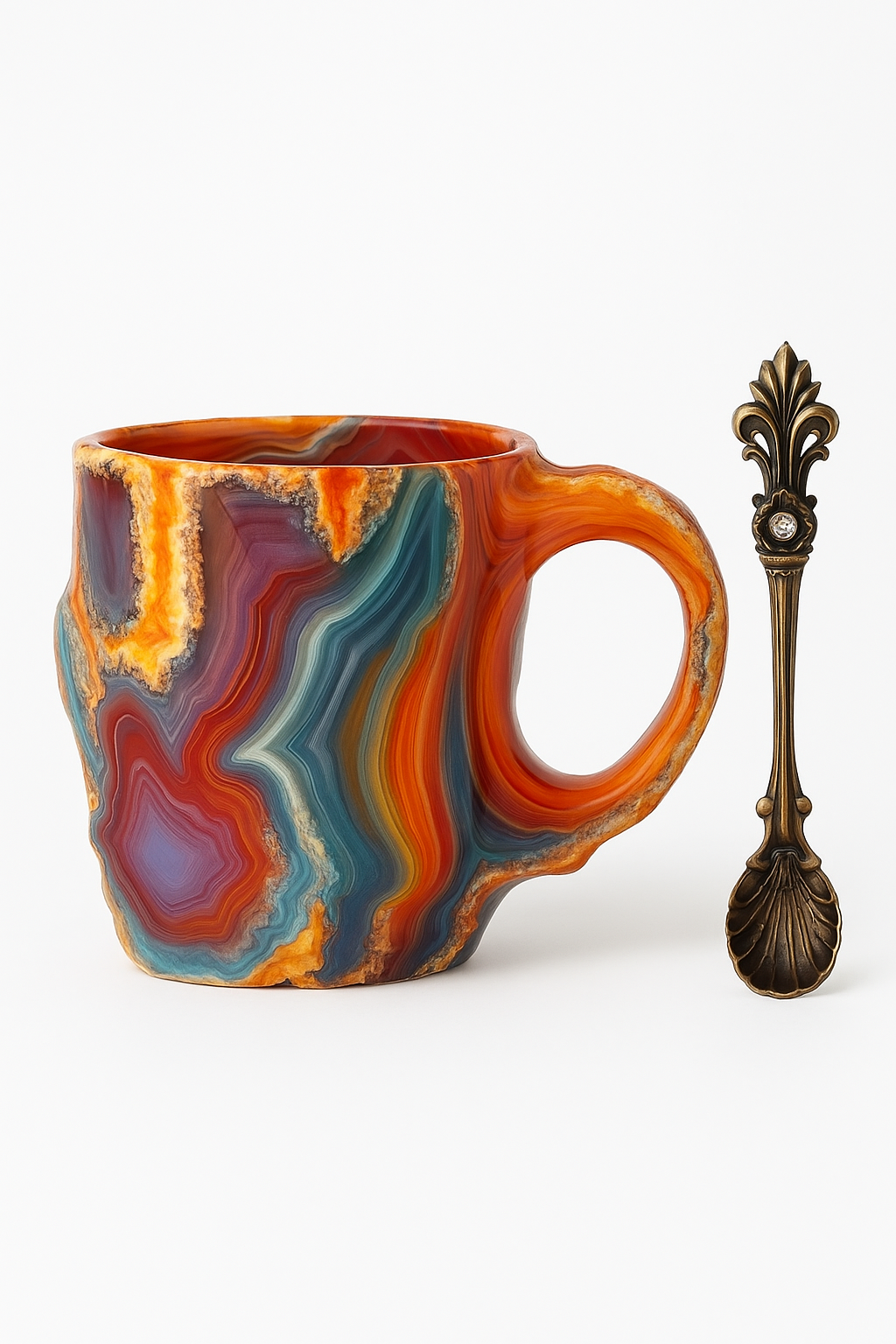 Ceramic mug style crystal elegant design