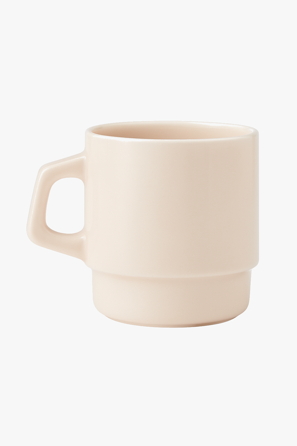 Glass mug Korean style jade effect 230ml