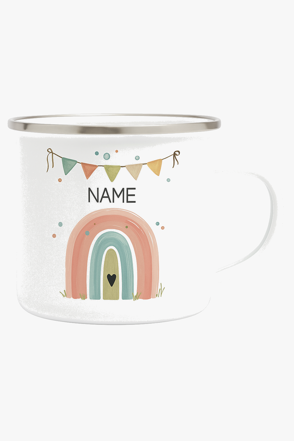 Personalized child mug animal pattern cartoon style