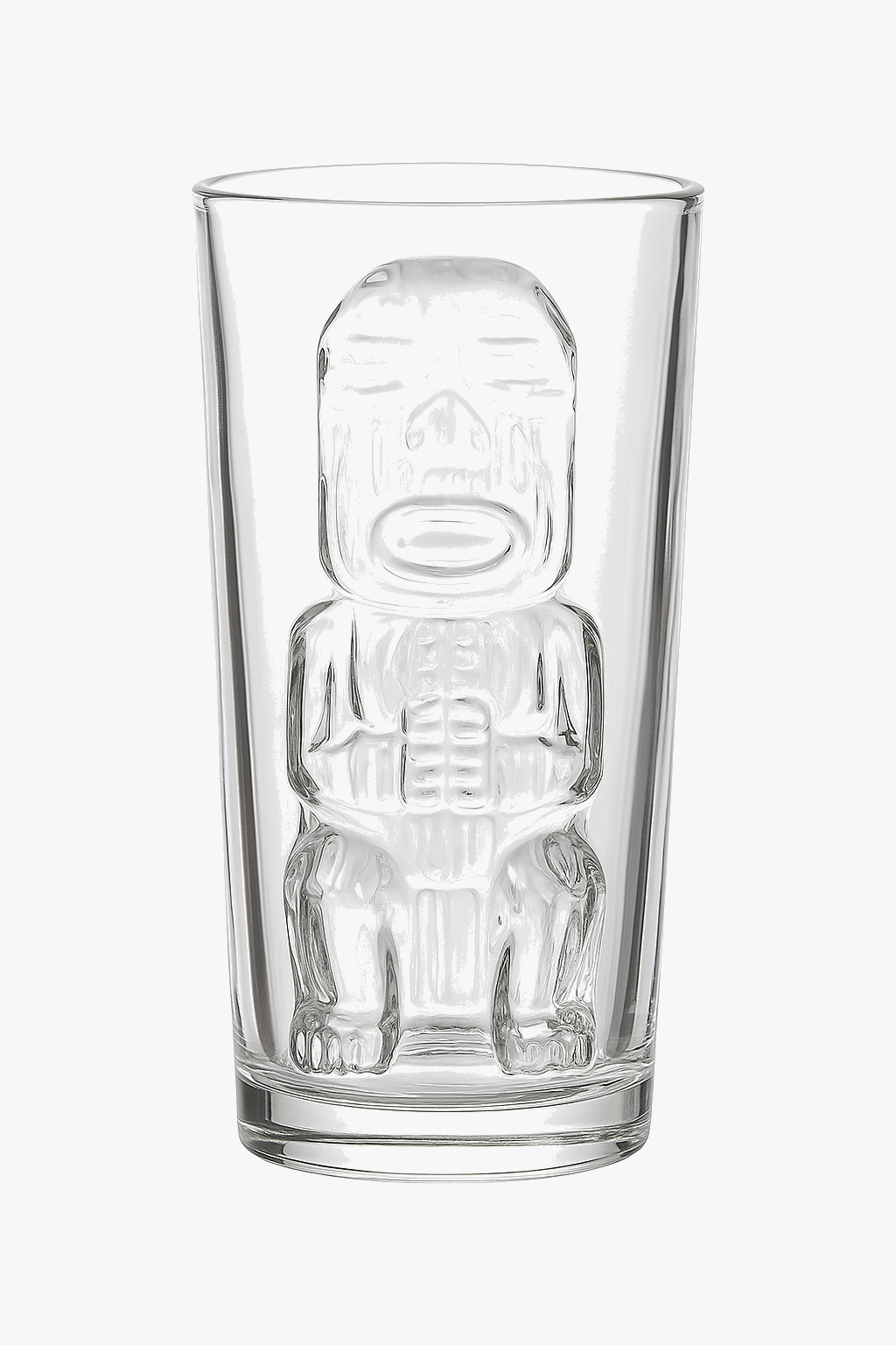 Mug tiki transparent glass bar cocktail style