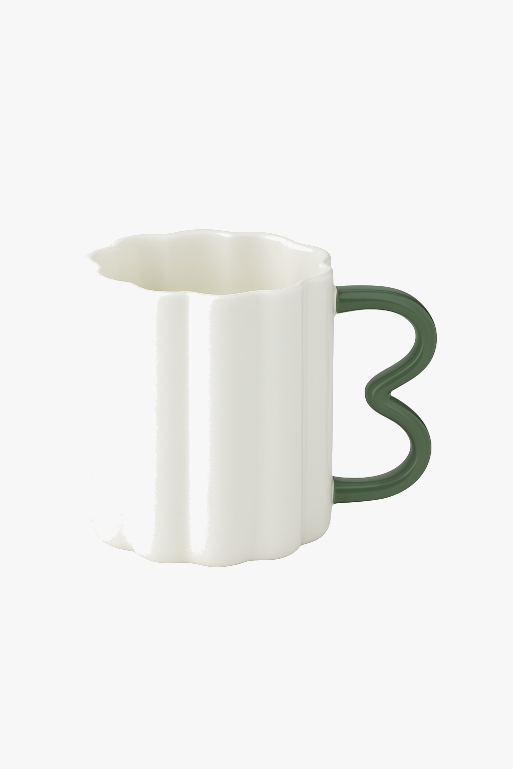 Mug glass borosilicate Korean minimalist style 380ml