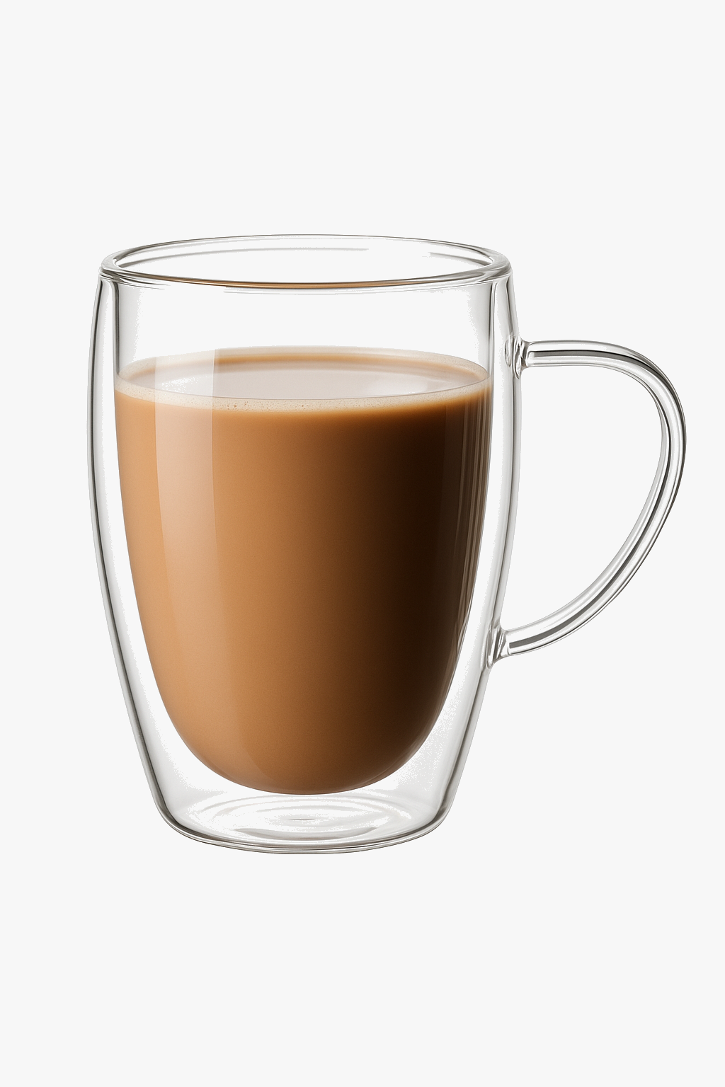Mug double wall glass insulation modern style