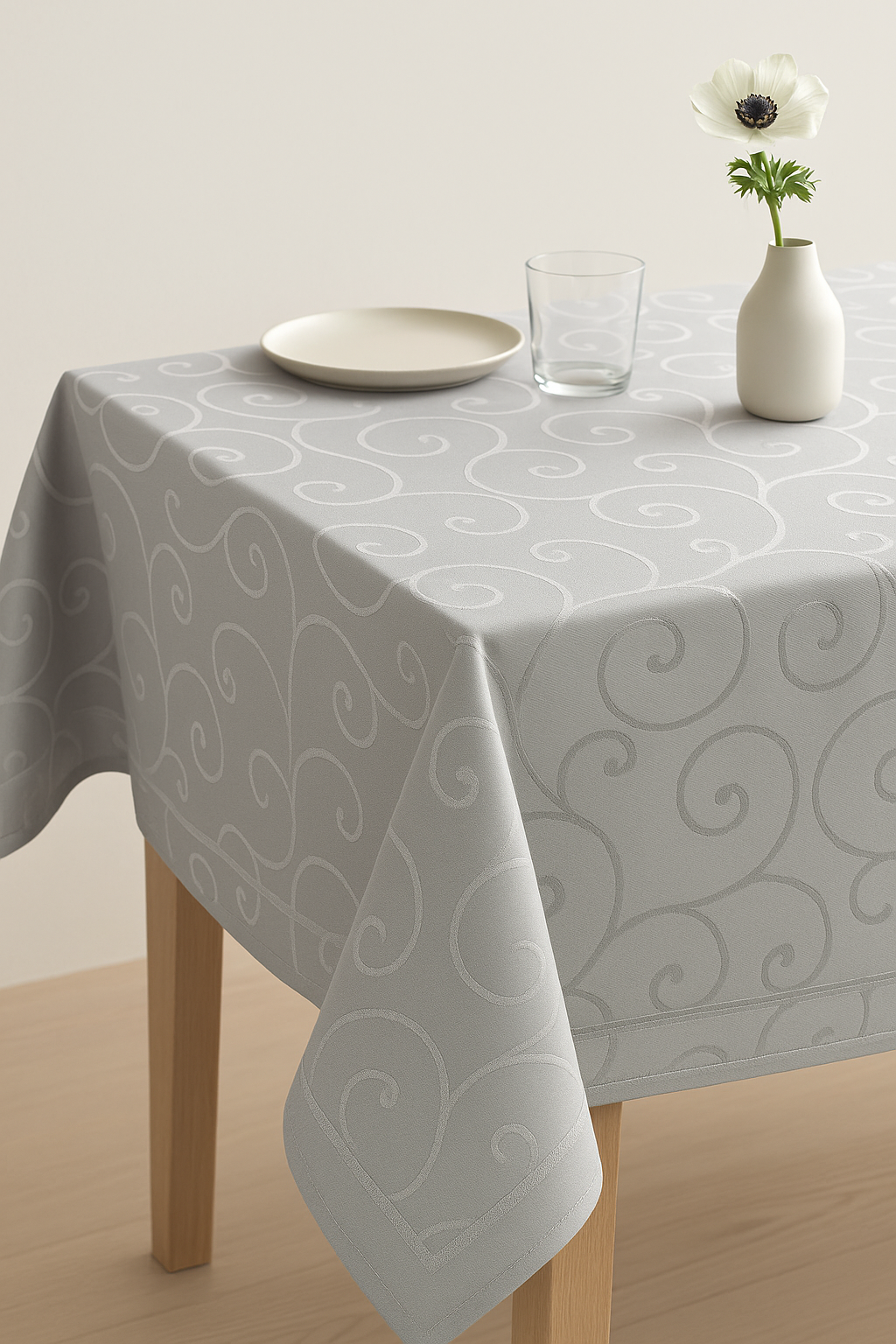 Waterproof floral dusty tablecloth easy maintenance kitchen parties - view 2