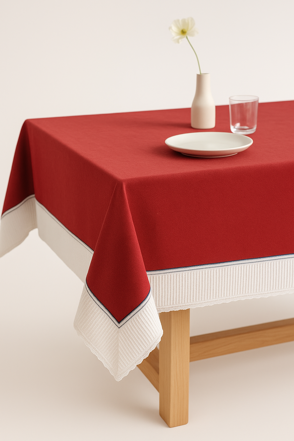 Lace tablecloth French style pattern rain andoil table - view 2