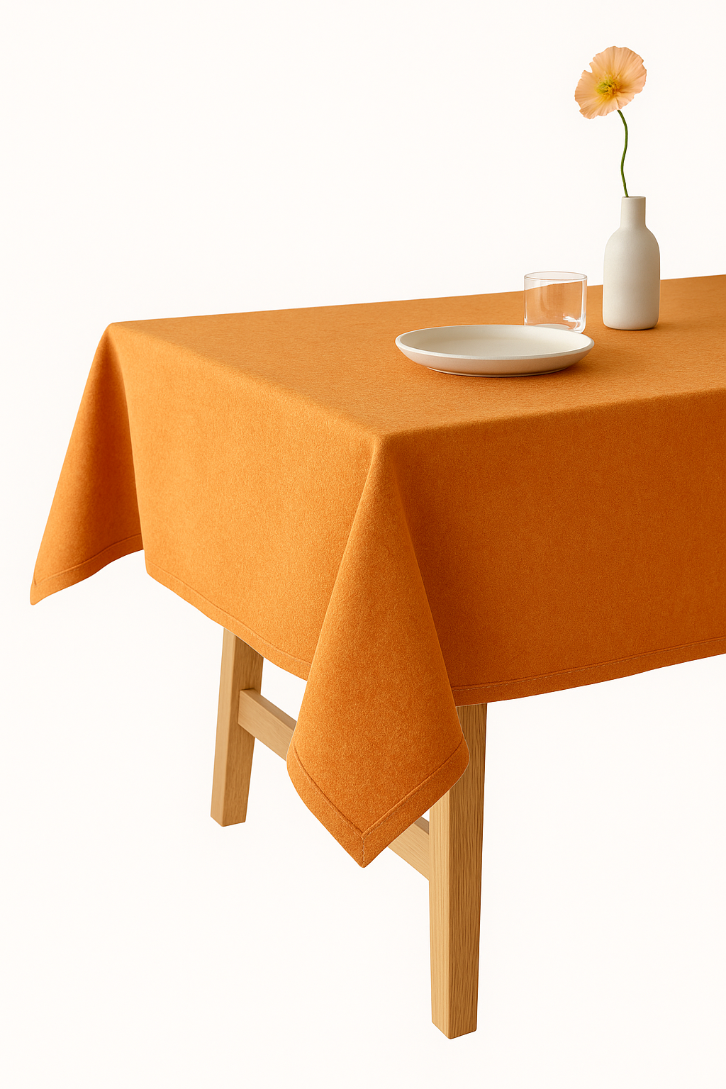 Waterproof table linen cotton style uni dining table - view 2