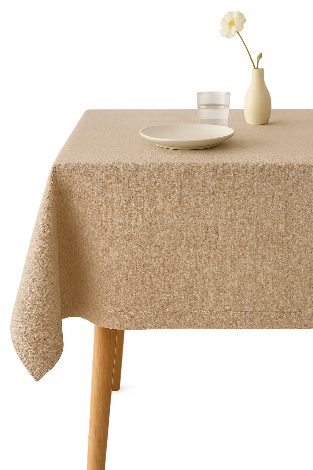 Waterproof country style waterproof tablecloth anti stains fabric infrossable - view 2