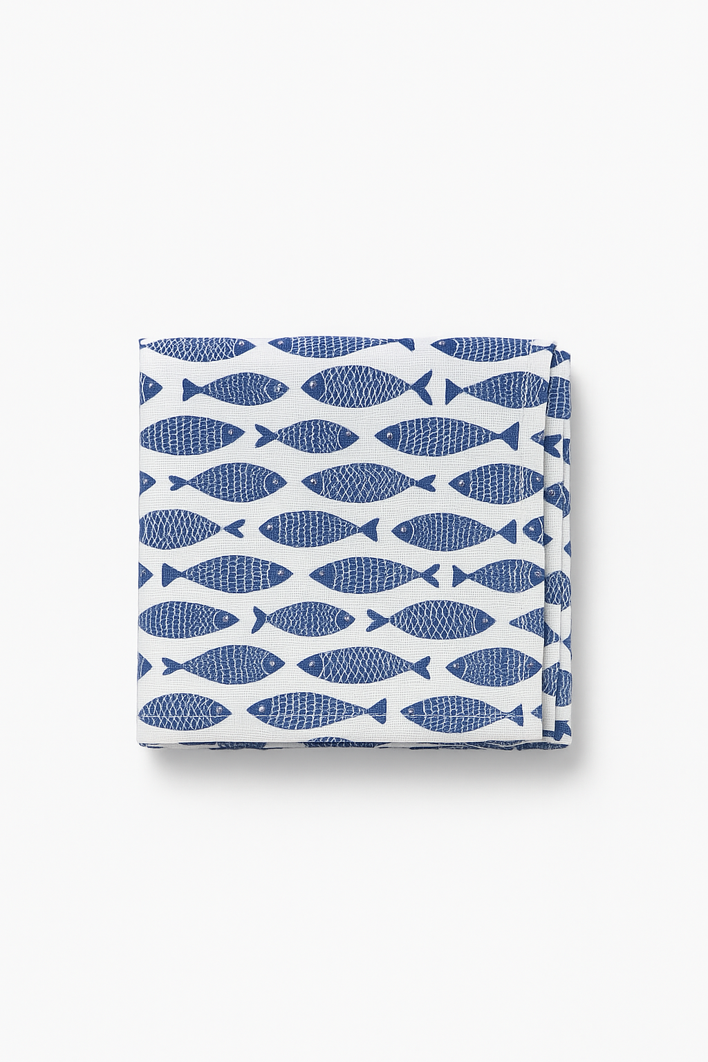 Tablet fish pattern marine style cotton polyester meal family