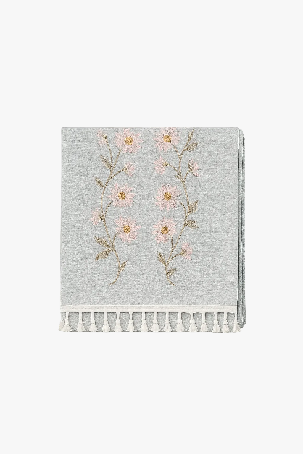 Rustic tablecloth pattern waterproof coffee leaves kitchen