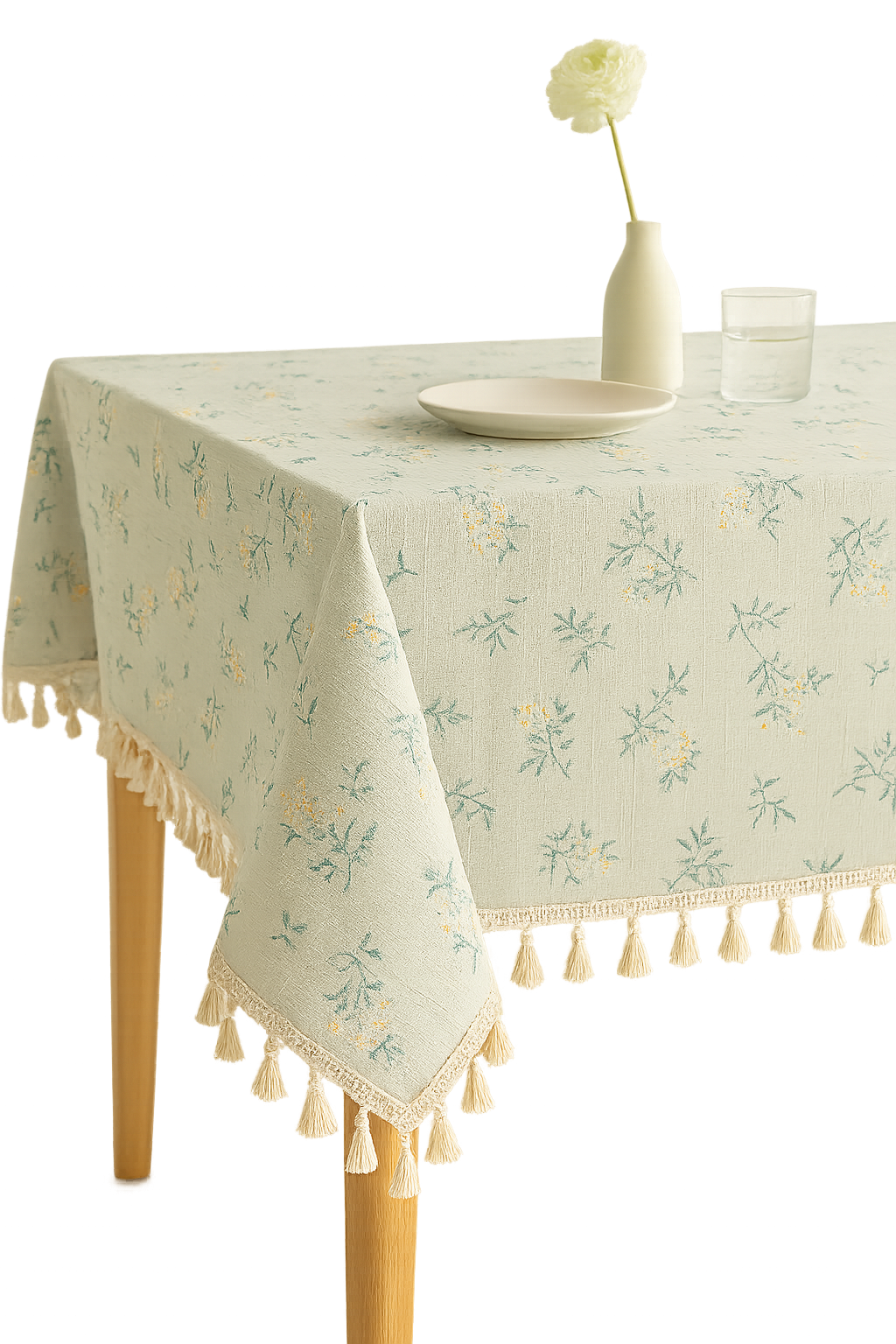Tabletop style fieldter lace daisy pom-poms table cuisine - view 2