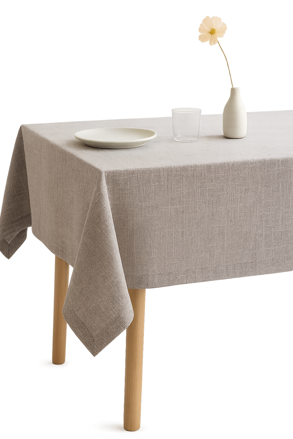 Japanese textile washable style tablecloth for dining table - view 2