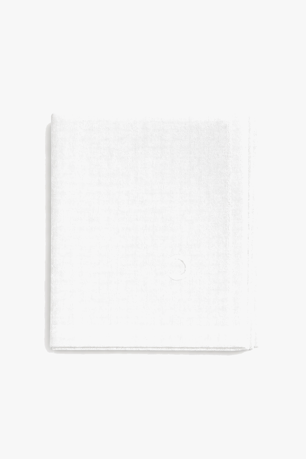 Uncoated cotton linen impermeable table top for meals