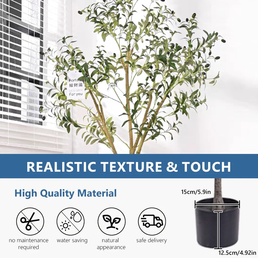 Artificial decorative olive with fruit for halloween and Christmas - view 4