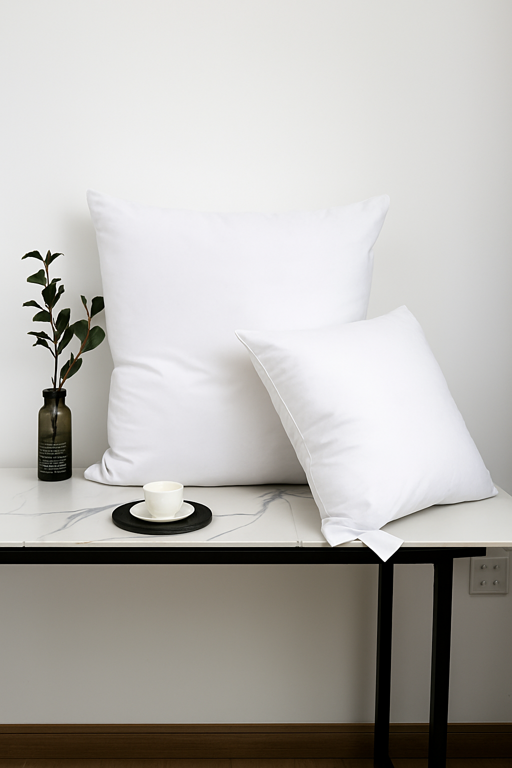 Hotel quality pillow in soft synthetic feathers 30x50 50x50 65x65 48x74 - view 4