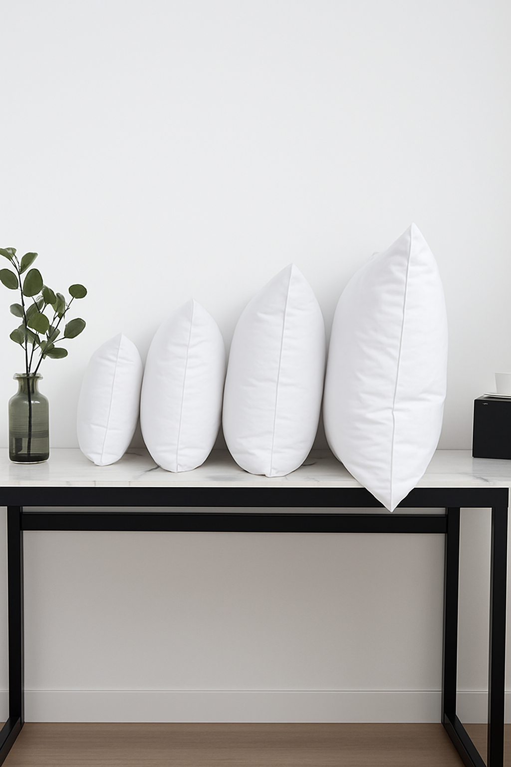 Hotel quality pillow in soft synthetic feathers 30x50 50x50 65x65 48x74 - 35x50cm 1Pc