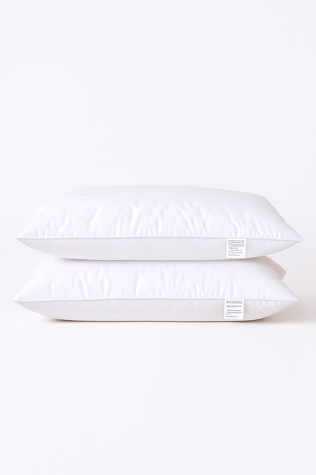 Flame retardant pillow in goose down with cotton duvet