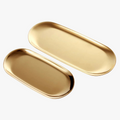 Gold metal organizer for jewelry fruits and various accessories