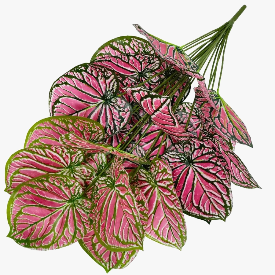 Artificial leaf ornament for interior decoration and garden - view 2