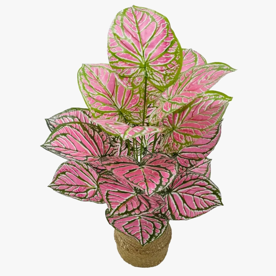 Artificial leaf ornament for interior decoration and garden - view 3