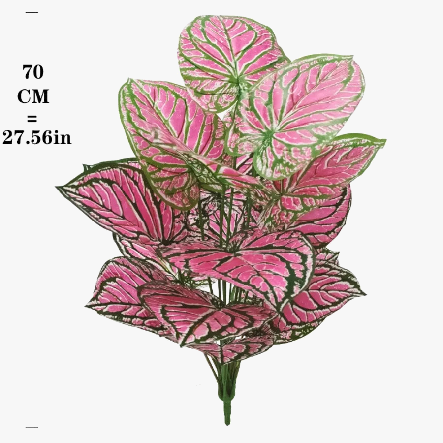 Artificial leaf ornament for interior decoration and garden - view 7