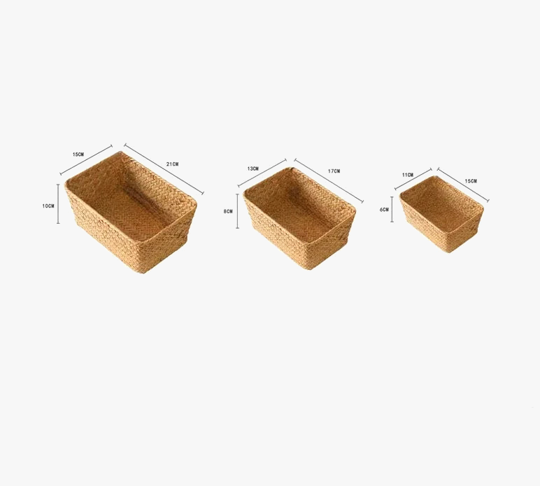 Wicker storage basket for kitchen and picnic - view 5
