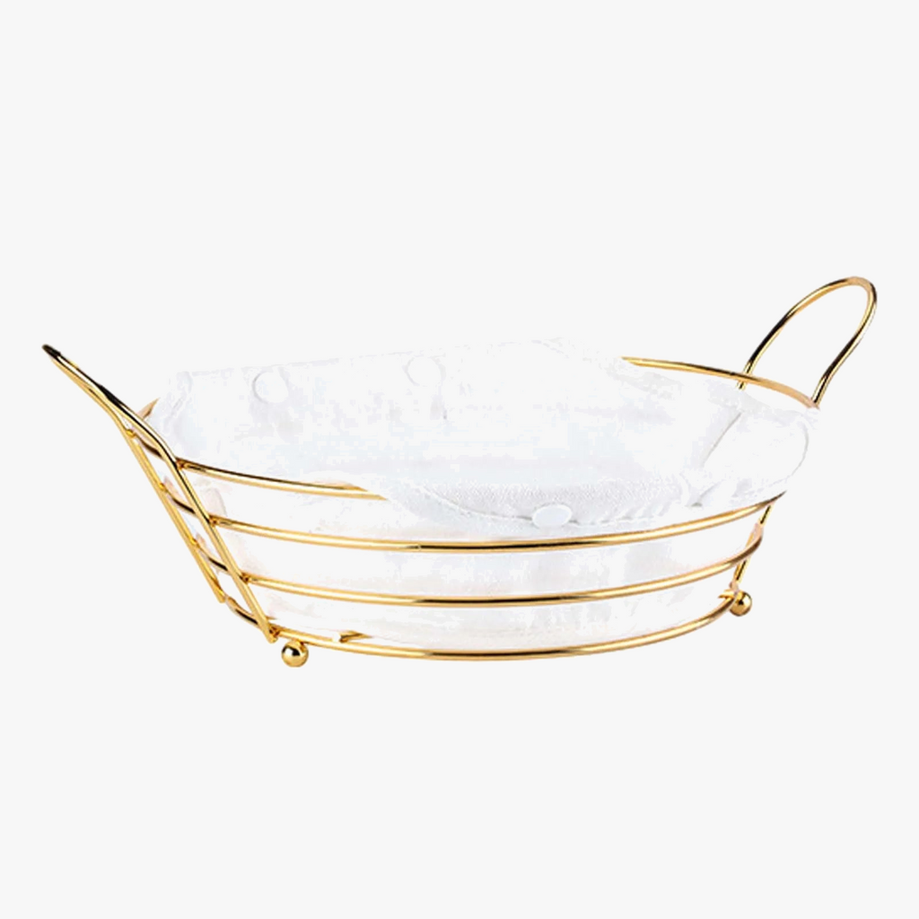 Round storage basket for cake bread and snacks - view 5