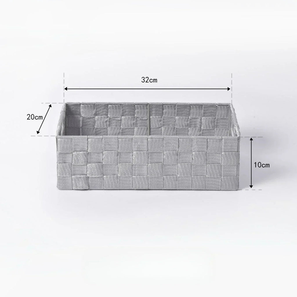 Easy and versatile woven storage basket for various objects - view 7
