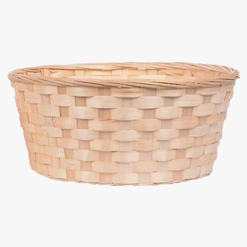 Basket made of woven bamboo for vegetable fruits and snacks - view 3