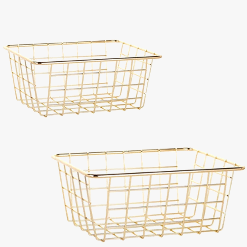 Iron basket for storage at home and bathroom - view 5