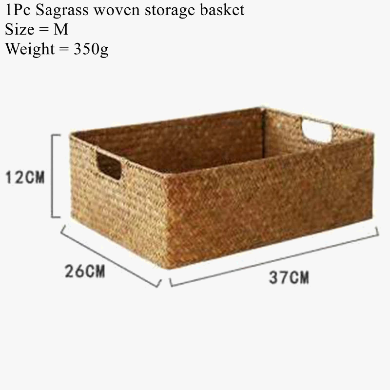 Woven sea-ring basket for storage and decoration - view 7