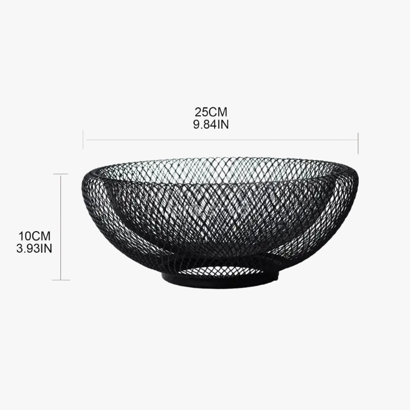Iron fruit basket in creative and functional Nordic style - view 5