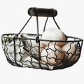 Woven storage baskets for vegetable fruits and snacks