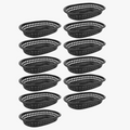 Reusable baskets for fruit and snacks fries