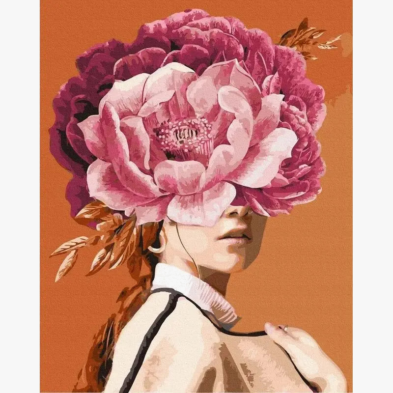 Painting by numbers flowers canvas handicrafts for adults artistic decoration