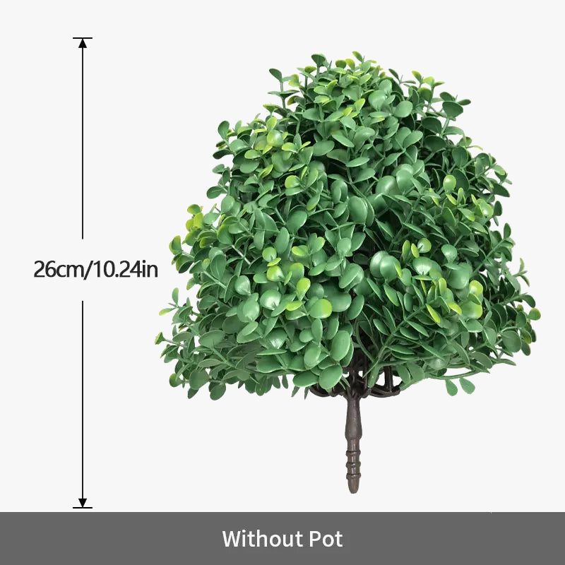 Small artificial eucalyptus tree for interior and exterior decoration - view 7