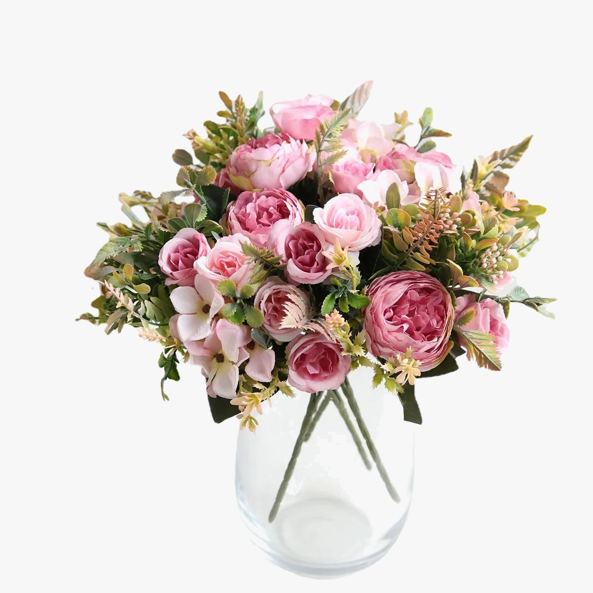 Small bouquet of artificial flowers for spring decoration and wedding - view 3