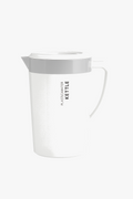Large-Capacity Plastic Cold Water Pitcher, 2.2-Liter Capacity